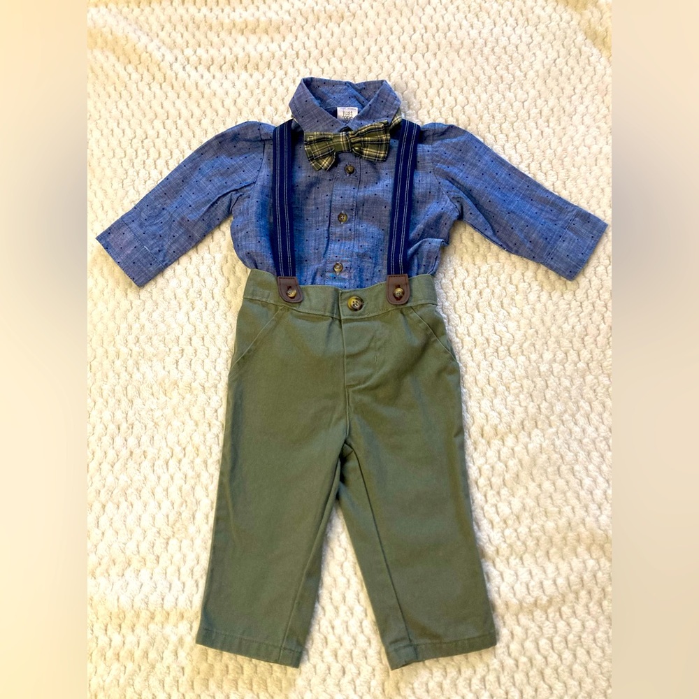 NWOT Carter’s Just One You Baby Boys’ Special Occassion Top and Bottom Set